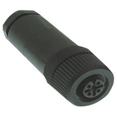 Turck Circular Connector Cable M12 Plug Female 5 Contacts IP67 B Series B 8151-0/PG9/LABEL