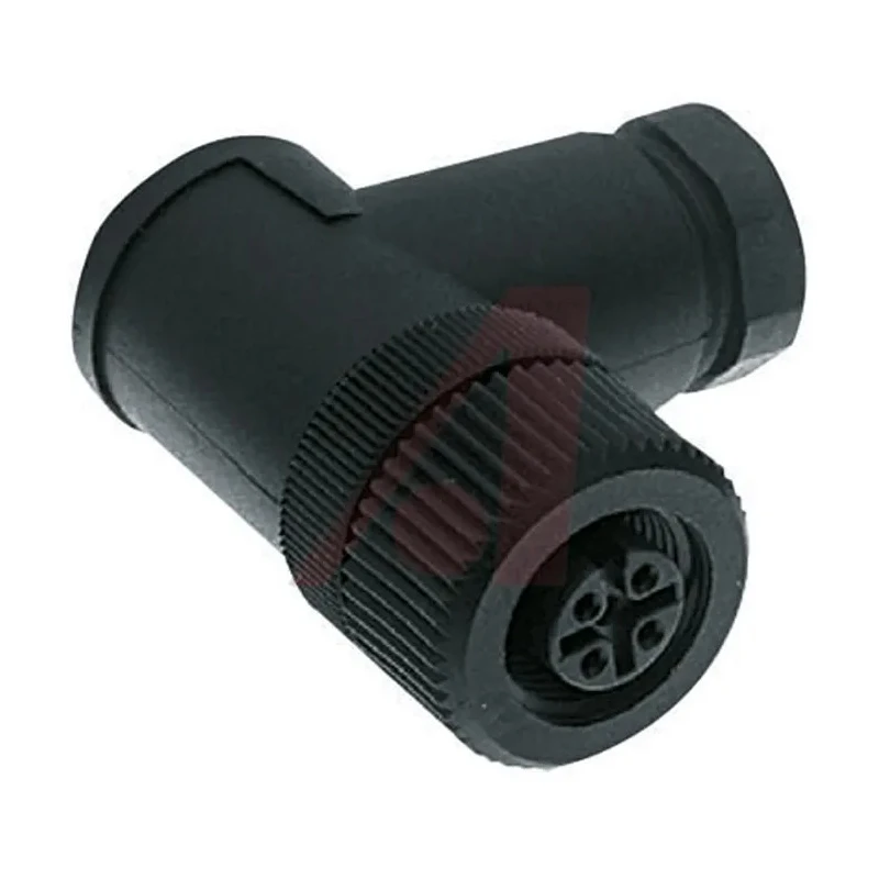 Turck Industrial Circular Connector, 4 Contacts, Cable Mount, M12 Size, Female Plug, IP67 Rated, B Series B 8241-0/PG 9