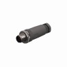 Turck Industrial Circular Connector, 8 Contacts, Cable Mount, M12 Size, Socket Male, IP67 Rated, Plastic Housing BS 8181-0