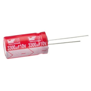 Wurth Elektronik Radial Through Hole 470nF 50V DC Aluminium Capacitor WCAP-ATLL 860160672001