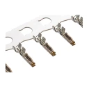 Molex 503765 Series Female Crimp Terminal, 1.5A Current, Gold Plated, 30-28 AWG Wire Size 503765-0098