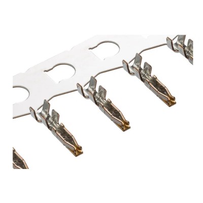 Molex 503765 Series Female Crimp Terminal, 1.5A Current, Gold Plated, 30-28 AWG Wire Size 503765-0098