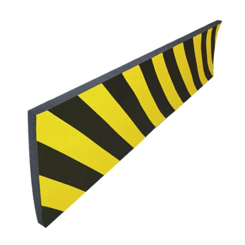 RS PRO Yellow Black Impact Protector Nitrile Rubber 1.5m x 1m 20mm Thickness 840-0613