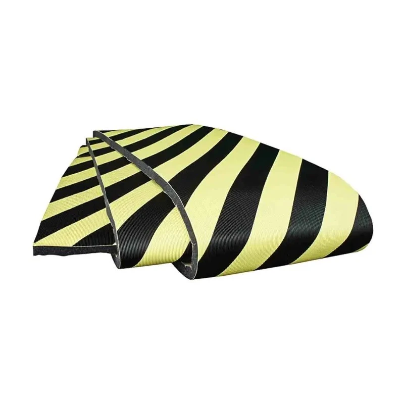 RS PRO Black Yellow Nitrile Rubber (NBR) Impact Protector 5 m Length 30 mm Width 300 mm Height 20 mm Thickness Fire 840-0619