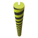 RS PRO Black Yellow Straight EVA Impact Protector 1 m Length 150 mm Diameter 15 mm Width 840-0603