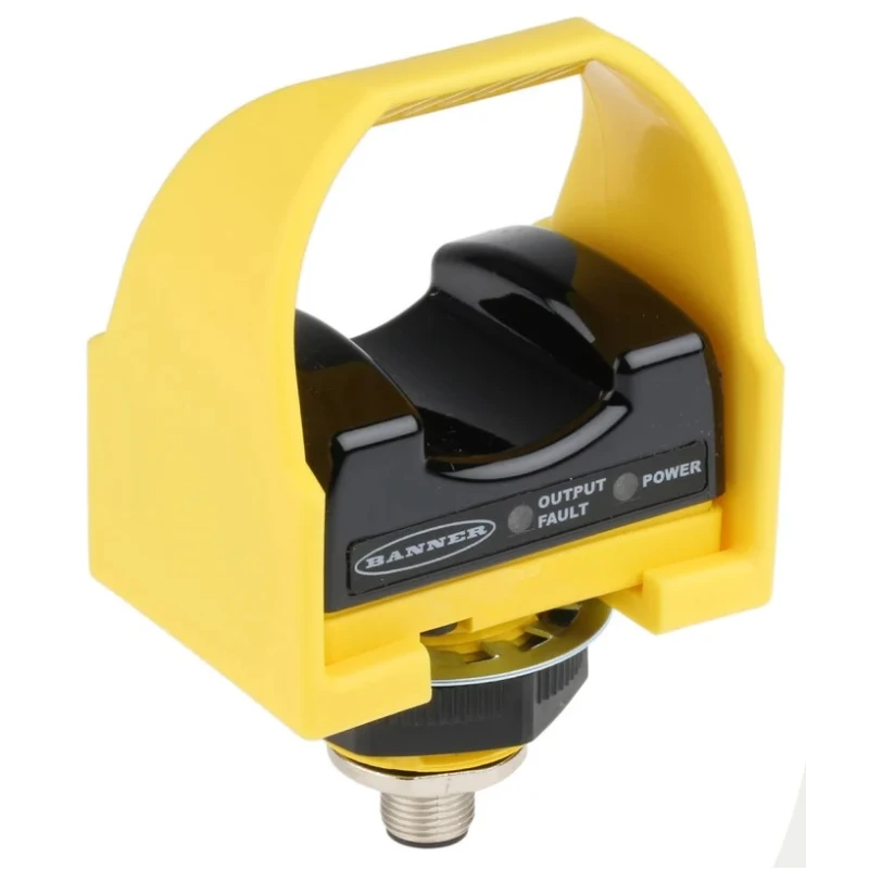 Banner 1 Button Self-Checking Optical Touch Button SPDT Momentary Thermoplastic Polyetherimide Housing IP66 STBVP6Q5