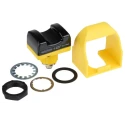 Banner 1 Button Self-Checking Optical Touch Button SPDT Momentary Thermoplastic Polyetherimide Housing IP66 STBVP6Q5