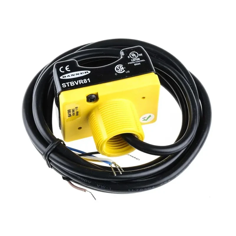 Banner 1 Button Safety Two Hand Control Switch SPDT Plastic Housing IP66 69x74x51mm STBVR81