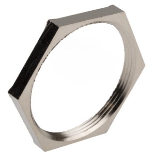 Lapp Silver Nickel Plated Brass Cable Gland Locknut PG36 Thread 200°C Operating Temperature PG36