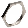 Lapp Silver Nickel Plated Brass Cable Gland Locknut PG36 Thread 200°C Operating Temperature PG36