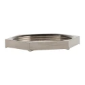 Lapp Silver Nickel Plated Brass Cable Gland Locknut PG36 Thread 200°C Operating Temperature PG36