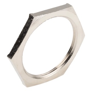 Lapp Silver Nickel Plated Brass Cable Gland Locknut M50 52103360