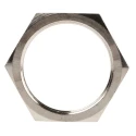 Lapp Silver Nickel Plated Brass Cable Gland Locknut M50 52103360