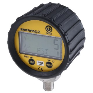 Enerpac Digital Pressure Gauge G 1/4 Connection, 70 mm Dial, 1380 bar Max Pressure DGR2