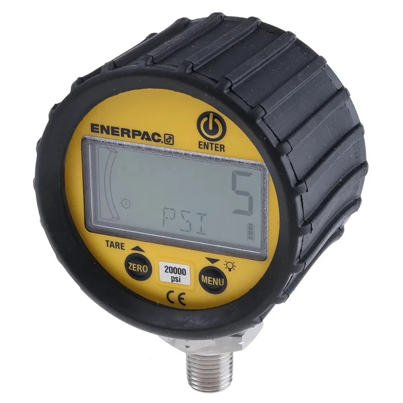 Enerpac Digital Pressure Gauge G 1/4 Connection, 70 mm Dial, 1380 bar Max Pressure DGR2