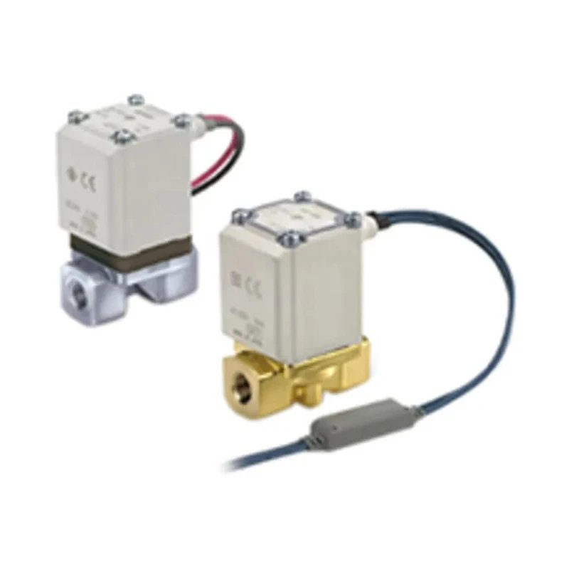 SMC Solenoid Valve 2 Port Normally Open Brass Body 220V AC 1/4 in VX245DZ1BB