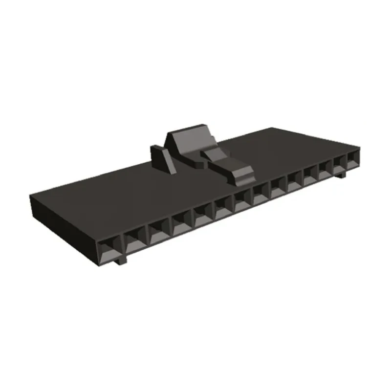 TE Connectivity AMPMODU MTE Female Connector Housing 2.54 mm Pitch 15 Way 1 Row Straight 1-104257-4