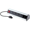 RS PRO 230V 4 Gang Socket Bar with 1m Cable Type G Fused 839-9796