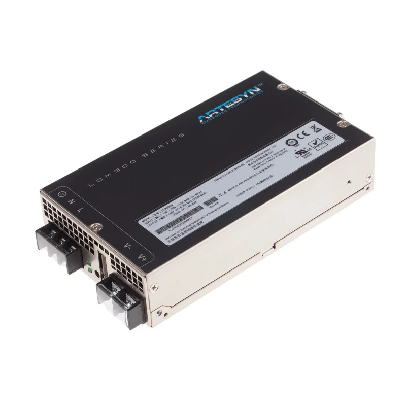 Artesyn LCM300W -T-4 Switching Power Supply 48V dc, 310W, 6.3A Output, Chassis Mount, Digital Control LCM300W -T-4