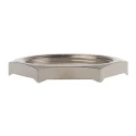 Lapp Silver Nickel Plated Brass Cable Gland Locknut M40 Thread 52103350