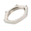 Lapp Silver Nickel Plated Brass Cable Gland Locknut M40 Thread 52103350