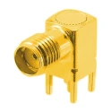 RS PRO Molex SMA Series Coaxial Connector PCB Female SMA 50 Ω Right Angle Body Solder 73391-0083