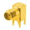 RS PRO Molex SMA Series Coaxial Connector PCB Female SMA 50 Ω Right Angle Body Solder 73391-0083