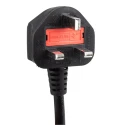 RS PRO 16A 6 Gang Power Distribution Unit Power Strip with 3m Cable Type G Surge Protection 839-9800