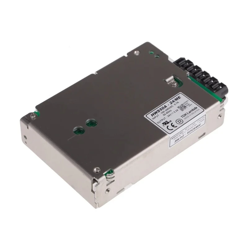 TDK-Lambda Medical Approved Switching Power Supply 24V DC 52.8W 2.2A Chassis Mount HWS-50A-24/ME