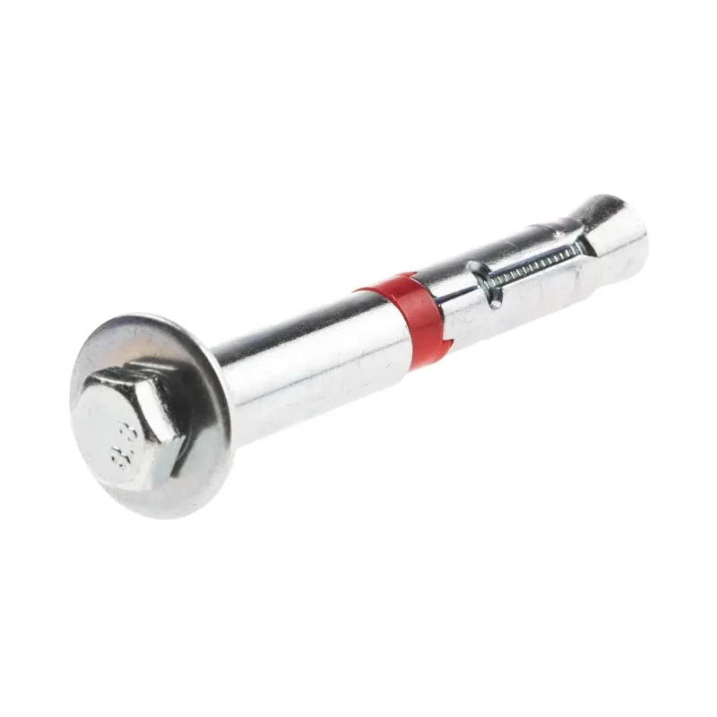 RS PRO Steel Fixing Bolt M12 x 80 mm Steel Anchor Bolt Thread Size M12 840-0635