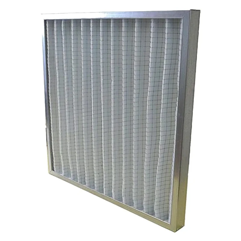 RS Pro Polyethylene Terephthalate Pleated Panel HVAC Air Filter G4 Grade 592 mm x 592 mm x 45 mm 840-0685