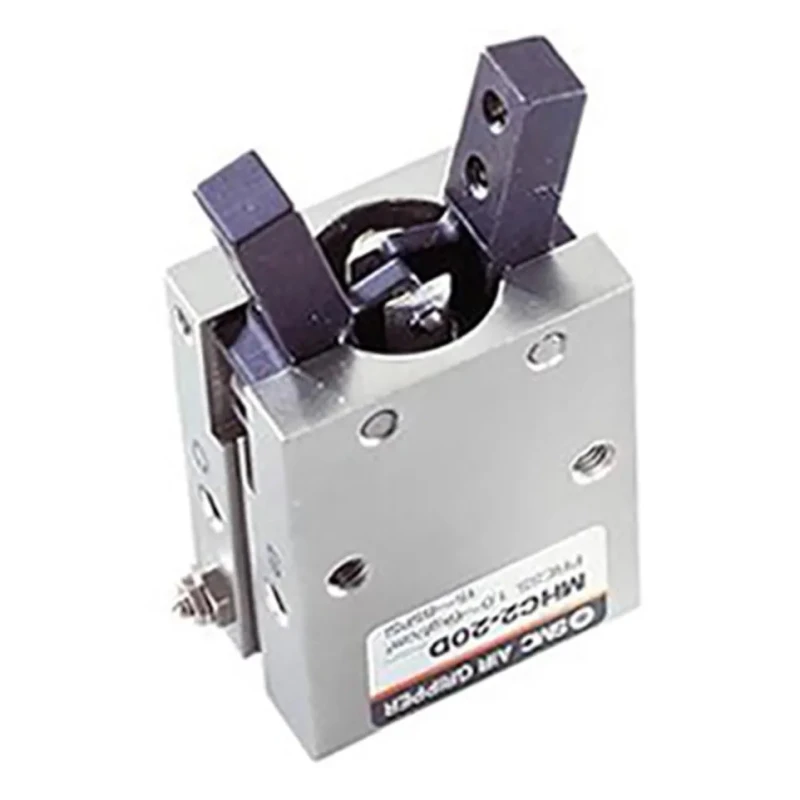 SMC 2 Finger Single Acting Action Pneumatic Gripper, Bore 16mm, Angle Gripping Type, Single Acting, Maximum MHC2-16S