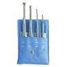 RS PRO Hole Gauge Set Steel 4 Piece, Minimum Diameter 3mm, Maximum Diameter 13mm 841-2524