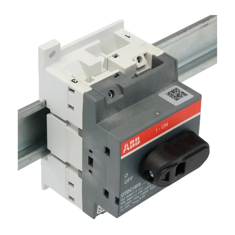 ABB 2-Pole Base Isolator Switch, IP20, 16A, 75 kW OTDC16F2 1SCA121454R1001
