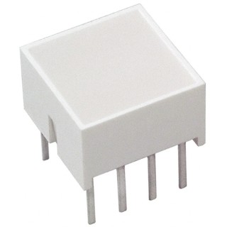Broadcom Light Bar LED Display Yellow 38mcd 19.5 mm HLMP-2755