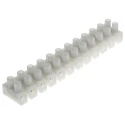 RS PRO Non-Fused Terminal Block, 12-Way, 12AWG Wire Size, 24A Current, 450V, Polyamide, Screw Termination 840-7935