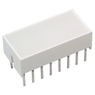 Broadcom Light Bar LED Display Red 80mcd 8.89 mm HLMP-2685
