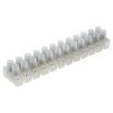 RS PRO Non-Fused Terminal Block, 12-Way, 14AWG Wire Size, 20A Current, Polyamide Material, 450V Rated Voltage 840-7929