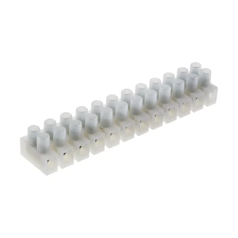 RS PRO Non-Fused Terminal Block, 12-Way, 14AWG Wire Size, 20A Current, Polyamide Material, 450V Rated Voltage 840-7929