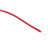 RS PRO Red 0.08 mm² 28 AWG Hook Up Wire, 7/0.12 mm Core Strands, 100 m Length, 300 V, Polytetrafluoroethylene 841-7138