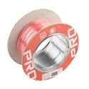 RS PRO Red 0.08 mm² 28 AWG Hook Up Wire, 7/0.12 mm Core Strands, 100 m Length, 300 V, Polytetrafluoroethylene 841-7138