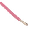 RS PRO Pink 0.08 mm² Hook Up Wire, 28 AWG, 7/0.12 mm Core Strands, 100 m Length, Polytetrafluoroethylene Jacket 841-7134