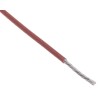 RS PRO Brown 0.08 mm² Hook Up Wire, 28 AWG, 7/0.12 mm Core Strands, 100 m Length, Polytetrafluoroethylene Jacket 841-7150