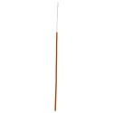 RS PRO Orange 0.08 mm² Hook Up Wire, 28 AWG, 7/0.12 mm Core Strands, 100 m Length, Silver Plated Copper Conductor 841-7153