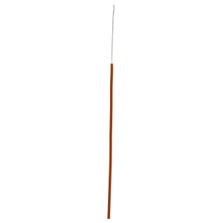 RS PRO Orange 0.08 mm² Hook Up Wire, 28 AWG, 7/0.12 mm Core Strands, 100 m Length, Silver Plated Copper Conductor 841-7153