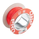 RS PRO Red 0.22 mm² 24 AWG Hook Up Wire 7/0.2 mm Core Strands 100 m PTFE Insulation 300V 200°C 841-7235