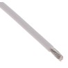 RS PRO White 0.6 mm² Hook Up Wire, 20 AWG, 19/0.2 mm Core Strands, 100 m Length, 300 V Voltage, PTFE Jacket 841-7311