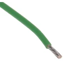 RS PRO Green 0.22 mm² Hook Up Wire, 24 AWG, 7/0.2 mm Core Strands, 100 m Length, Polytetrafluoroethylene Jacket 841-7254