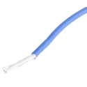 RS PRO Blue 0.6 mm² Hook Up Wire, 20 AWG, 19/0.2 mm Core Strands, 100 m Length, Silver Plated Copper Conductor 841-7318