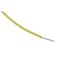RS PRO Yellow 0.34 mm² 22 AWG 19/0.15 mm Silver Plated Copper Hook Up Wire, 25 m, Polytetrafluoroethylene Insulation 841-7406
